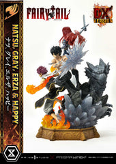 Fairy Tail PVC Statue 1/6 Natsu, Gray, Erza, Happy Deluxe Version 57 cm 4580708043951