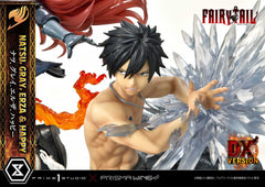 Fairy Tail PVC Statue 1/6 Natsu, Gray, Erza, Happy Deluxe Version 57 cm 4580708043951