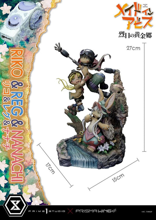 Made in Abyss Statue Riko, Reg & Manachi 27 cm 4580708046730