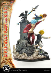 Seven Deadly Sins Concept Masterline Series Statue Meliodas, Ban and King 55 cm 4580708048482