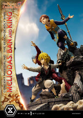 Seven Deadly Sins Concept Masterline Series Statue Meliodas, Ban and King 55 cm 4580708048482