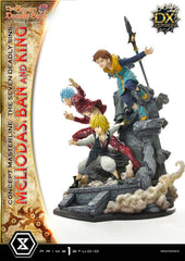 Seven Deadly Sins Concept Masterline Series Statue Meliodas, Ban and King Deluxe Bonus Version 55 cm 4580708048505