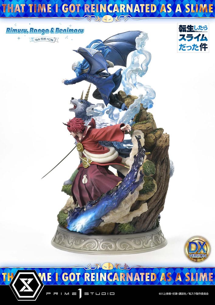 That Time I Got Reincarnated as a Slime Concept Masterline Series Statue 1/6 Rimuru, Ranga and Benimaru Deluxe Bonus Version 59 cm 4580708048819