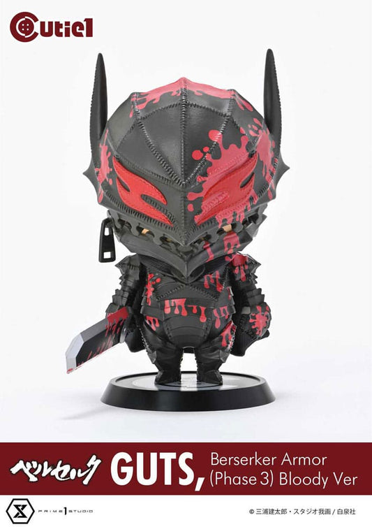 Berserk Cutie1 PVC Figure Guts Berserker Armor (Phase 3) Bloody Ver. 12 cm 4580708049977