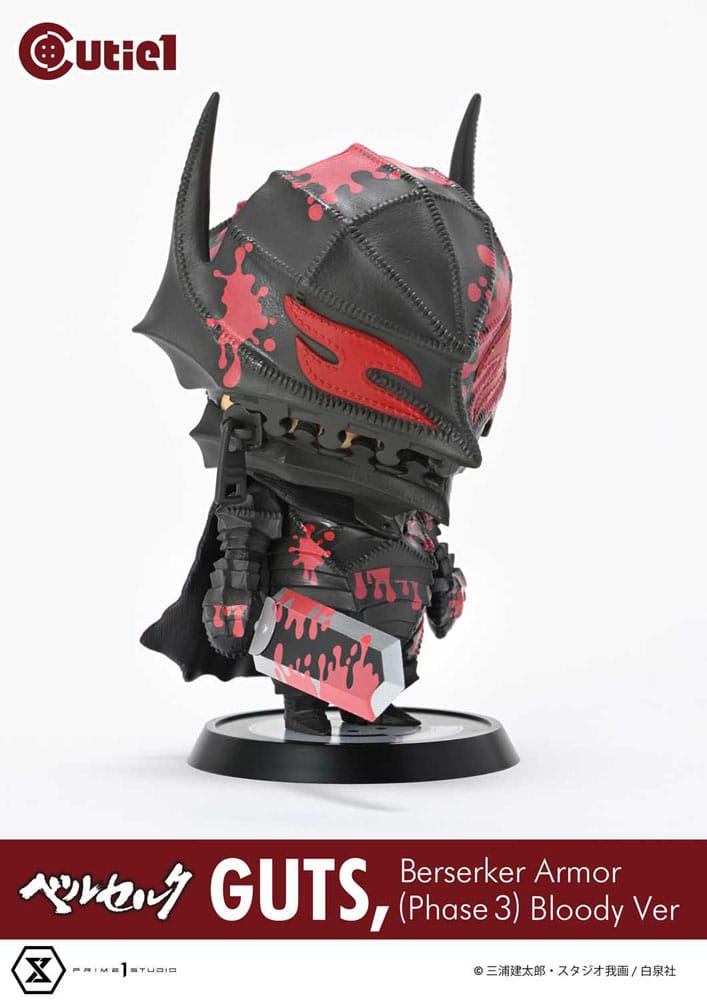 Berserk Cutie1 PVC Figure Guts Berserker Armor (Phase 3) Bloody Ver. 12 cm 4580708049977