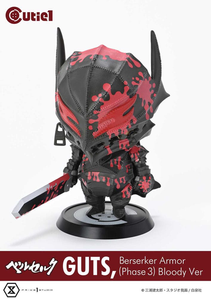 Berserk Cutie1 PVC Figure Guts Berserker Armor (Phase 3) Bloody Ver. 12 cm 4580708049977