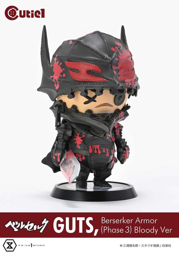 Berserk Cutie1 PVC Figure Guts Berserker Armor (Phase 3) Bloody Ver. 12 cm 4580708049977