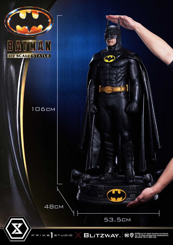 Batman Statue 1/2 Batman 1989 106 cm 4580708049700