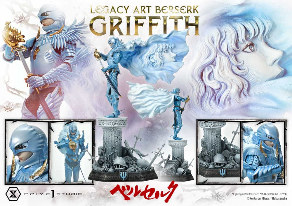 Berserk Legacy Art Kentaro Miura Statue Statue 1/6 Griffith Bonus Version 56 cm 4580708048024