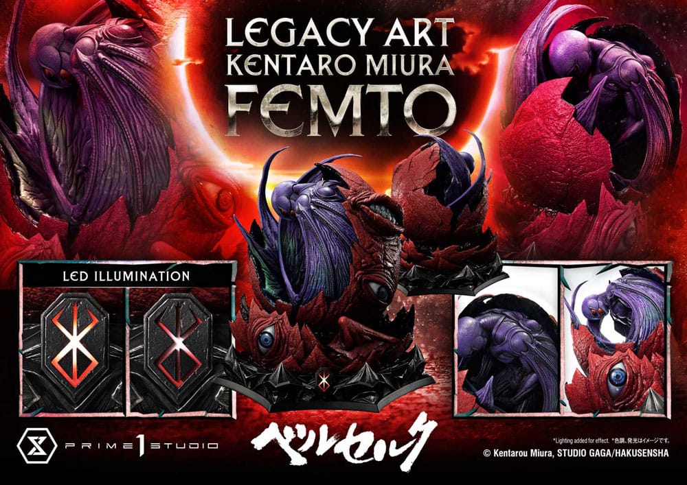 Berserk Ultimate Legacy Art Kentaro Miura Statue 1/4 Femto 46 cm 4582647120472