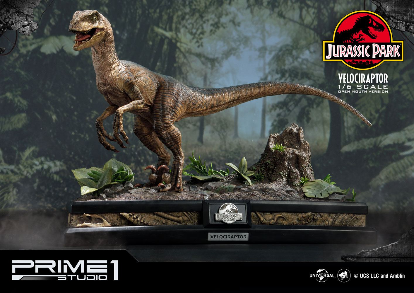 Jurassic Park Statue 1/6 Velociraptor 41 cm 4562471901836