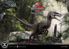 Jurassic Park III Legacy Museum Collection Statue 1/6 Velociraptor Male 40 cm 4580708048857