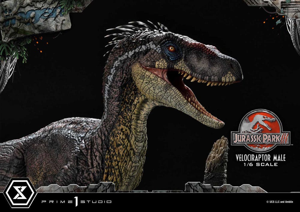 Jurassic Park III Legacy Museum Collection Statue 1/6 Velociraptor Male Bonus Version 40 cm 4580708049014