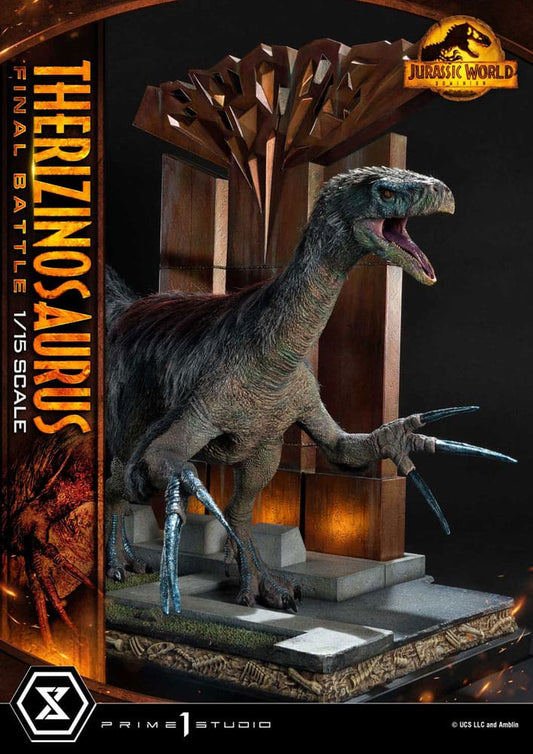 Jurassic World: Dominion Legacy Museum Collection Statue 1/15 Therizinosaurus Final Battle Regular Version 55 cm 4580708046815