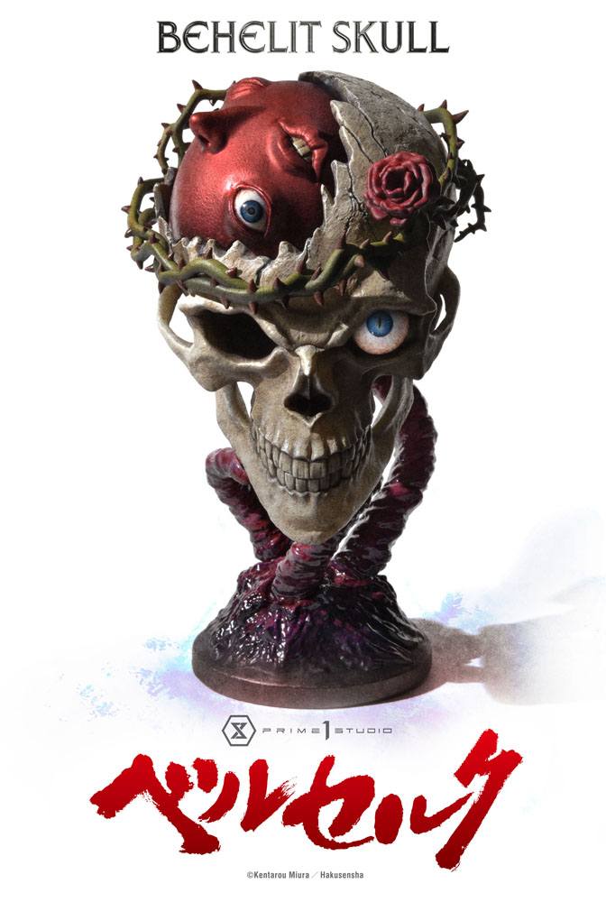 Berserk Life Scale Statue Behelit Skull 20 cm 4580708040417