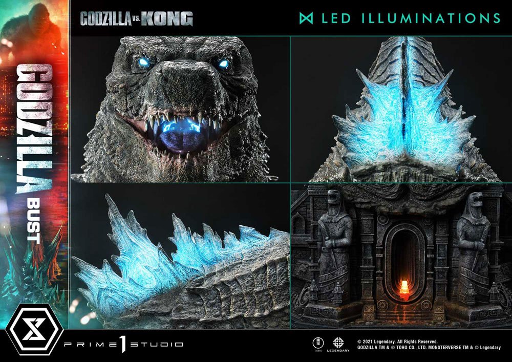 Godzilla vs Kong Bust Godzilla Bonus Version 75 cm 4580708030975