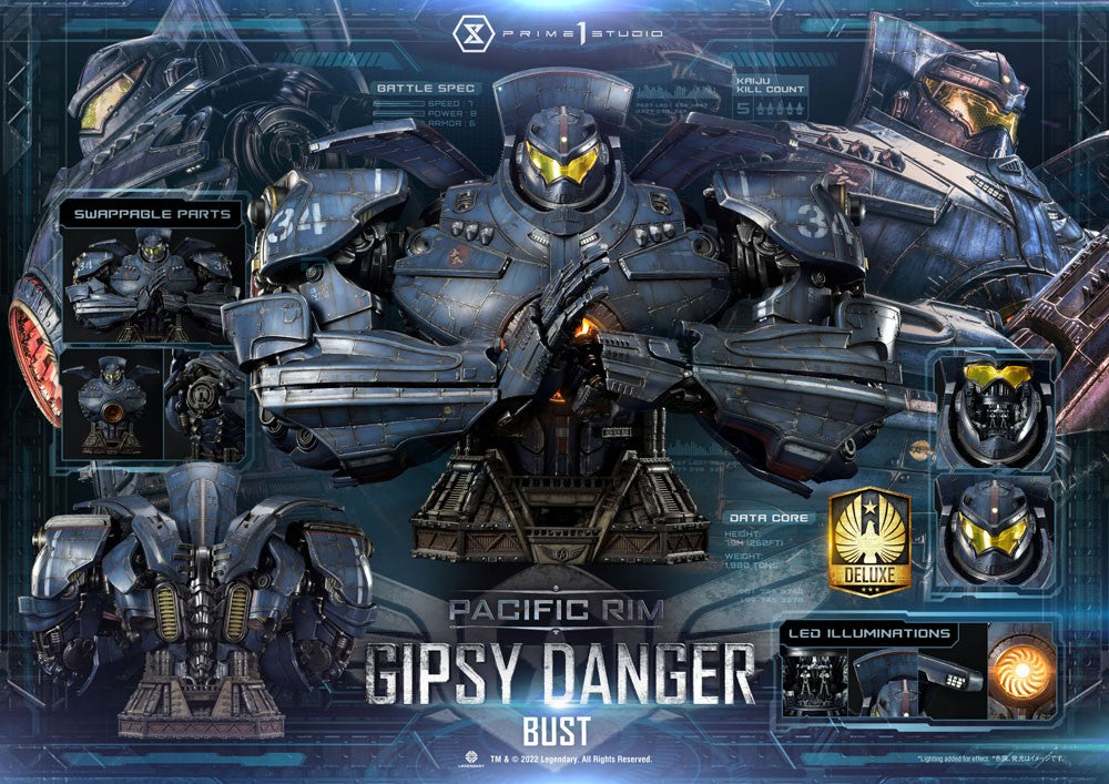 Pacific Rim Bust Gipsy Danger Deluxe Ver. 74 cm 4580708040479