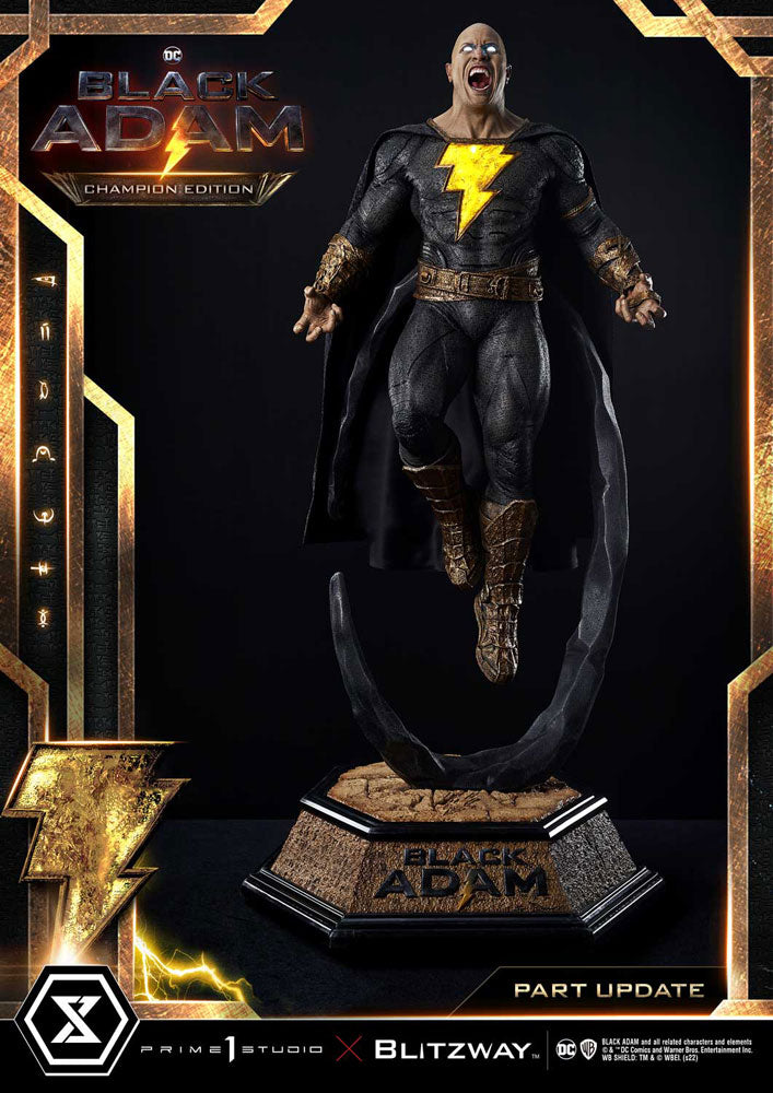 Black Adam Museum Masterline Statue 1/3 Black Adam Champion Edition 96 cm 4580708042480