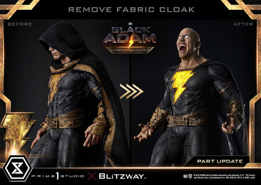 Black Adam Museum Masterline Statue 1/3 Black Adam Champion Edition 96 cm 4580708042480