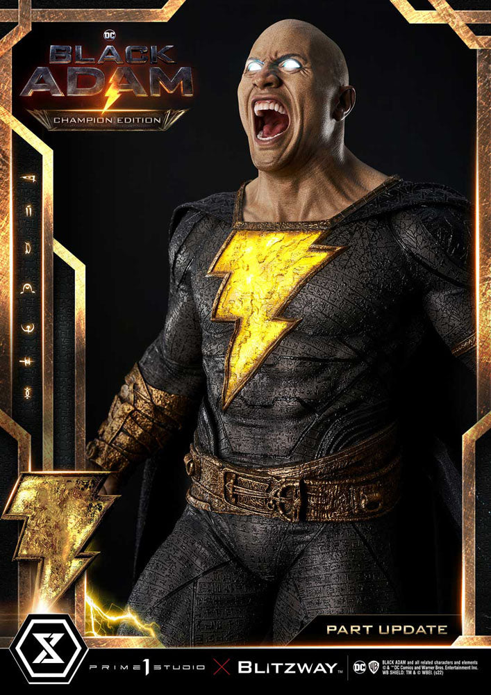 Black Adam Museum Masterline Statue 1/3 Black Adam Champion Edition 96 cm 4580708042480