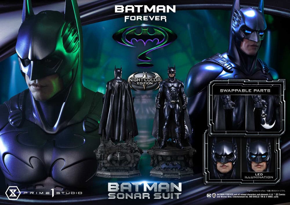 Batman Forever Museum Masterline Series Statue 1/3 Batman Sonar Suit Night Color Edition 95 cm 4582647120137