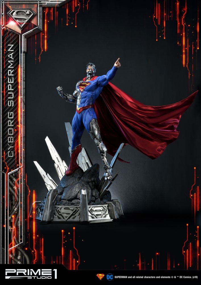 DC Comics Statue 1/3 Cyborg Superman 93 cm 4562471908002