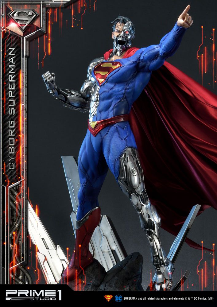 DC Comics Statue 1/3 Cyborg Superman 93 cm 4562471908002