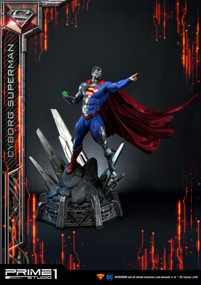 DC Comics Statue 1/3 Cyborg Superman 93 cm 4562471908002