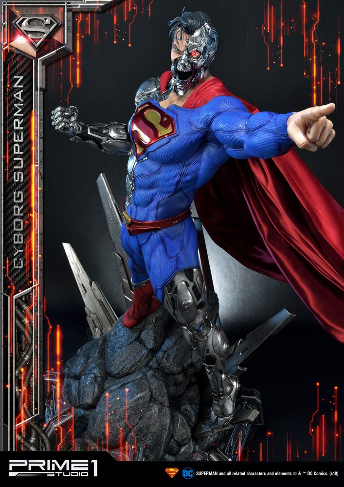 DC Comics Statue 1/3 Cyborg Superman 93 cm 4562471908002