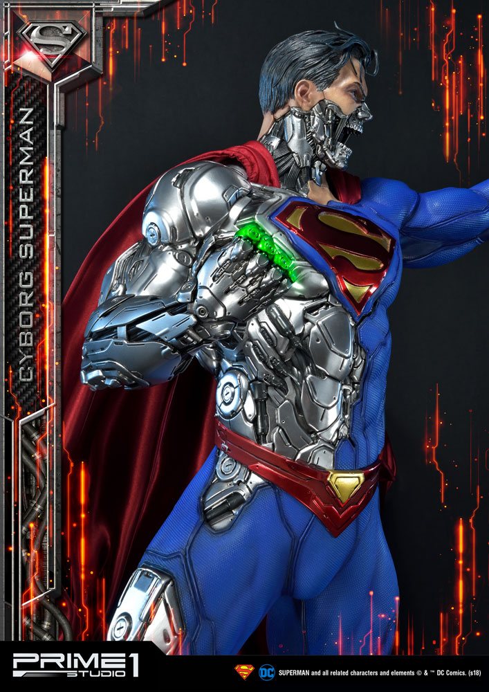 DC Comics Statue 1/3 Cyborg Superman 93 cm 4562471908002