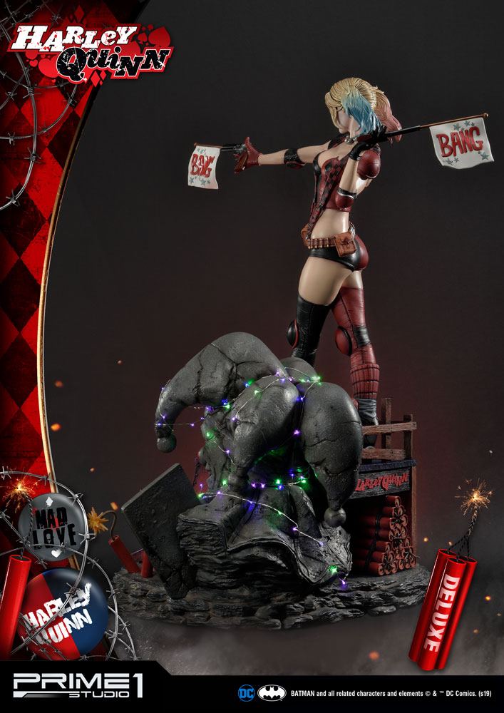 DC Comics Statue Harley Quinn Deluxe Ver. 91 cm 4562471908217