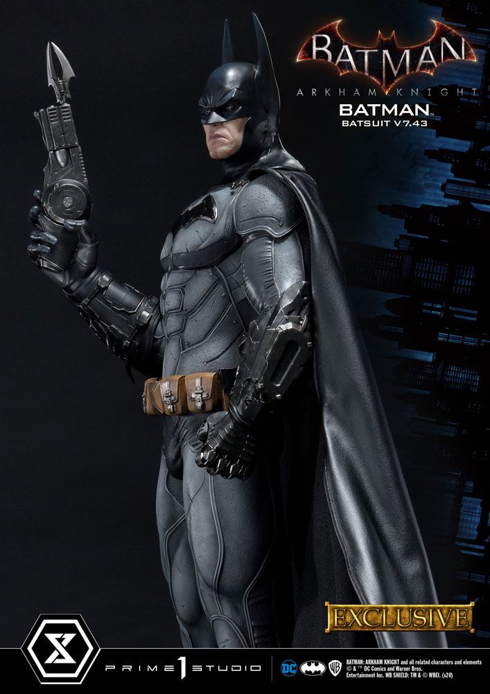 Batman Arkham Knight 1/3 Statue Batman Batsuit v7.43 Exclusive Version 86 cm 4582535945033