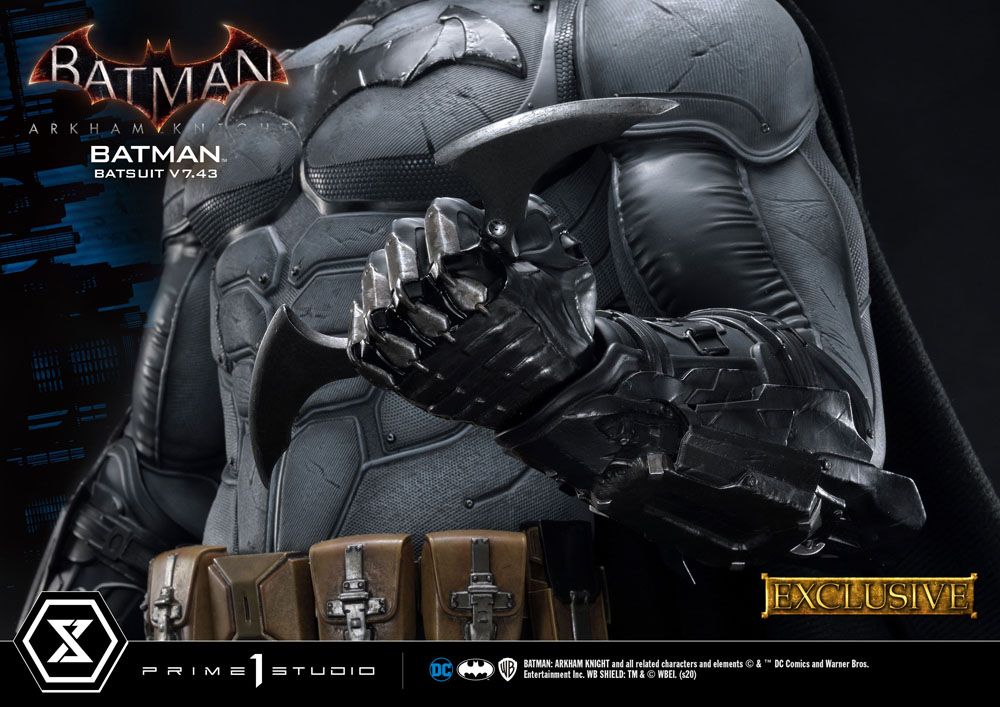 Batman Arkham Knight 1/3 Statue Batman Batsuit v7.43 Exclusive Version 86 cm 4582535945033