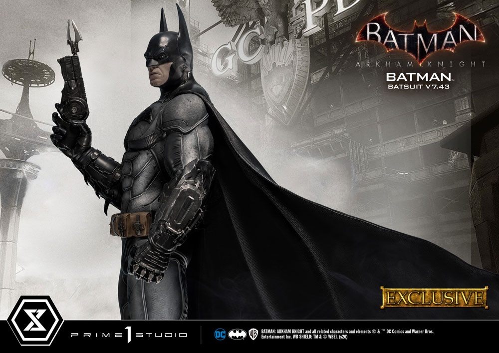 Batman Arkham Knight 1/3 Statue Batman Batsuit v7.43 Exclusive Version 86 cm 4582535945033