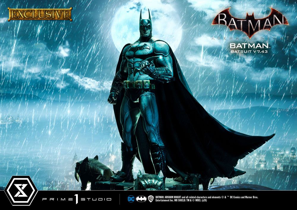 Batman Arkham Knight 1/3 Statue Batman Batsuit v7.43 Exclusive Version 86 cm 4582535945033