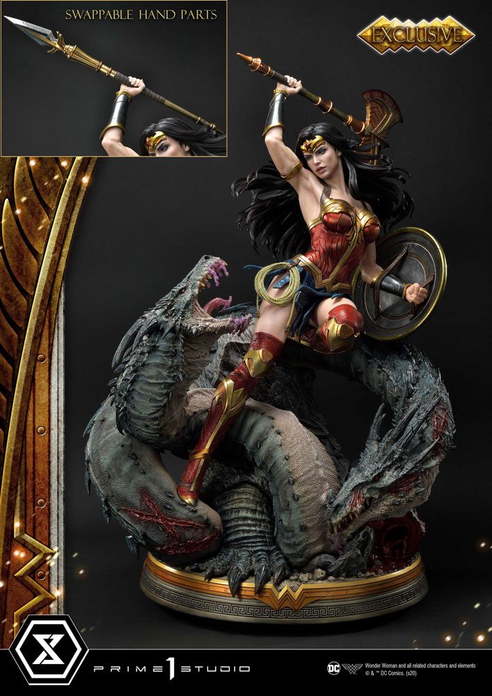 Wonder Woman Statue 1/3 Wonder Woman vs. Hydra Exclusive Bonus Version 90 cm 4582535946115