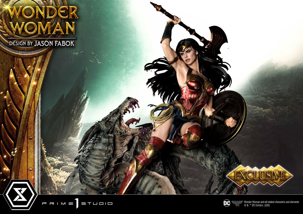 Wonder Woman Statue 1/3 Wonder Woman vs. Hydra Exclusive Bonus Version 90 cm 4582535946115