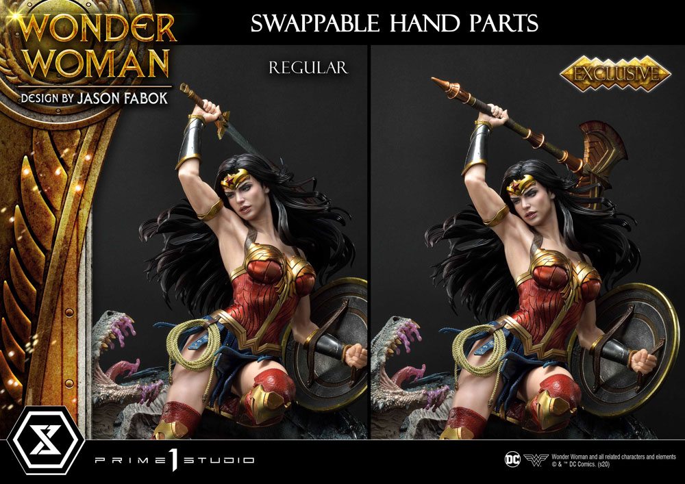 Wonder Woman Statue 1/3 Wonder Woman vs. Hydra Exclusive Bonus Version 90 cm 4582535946115