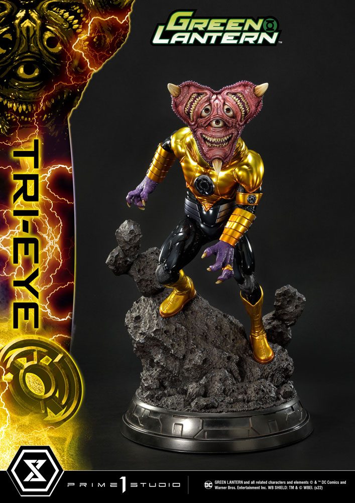 DC Comics Statue 1/3 Sinestro Corps Tri-Eye 54 cm 4580708041810