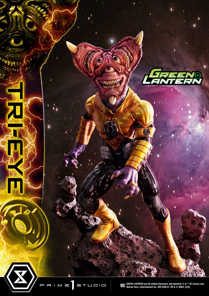 DC Comics Statue 1/3 Sinestro Corps Tri-Eye 54 cm 4580708041810