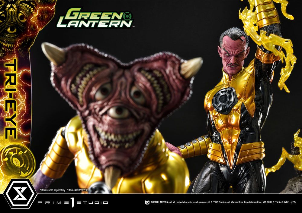 DC Comics Statue 1/3 Sinestro Corps Tri-Eye 54 cm 4580708041810