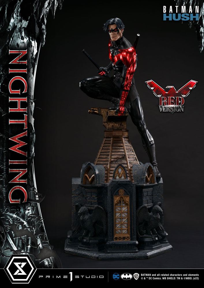 Batman Hush Statue Nightwing Red Version 87 cm 4580708043418