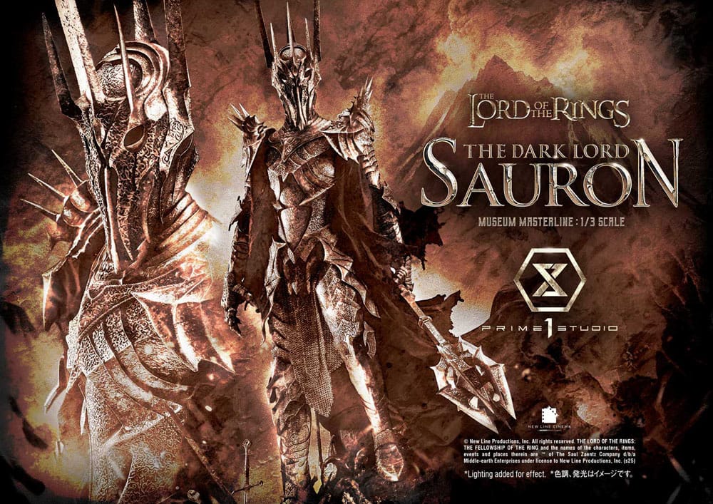 Lord of the Rings Museum Masterline Series Statue 1/3 The Dark Lord Sauron 117 cm 4582647121035