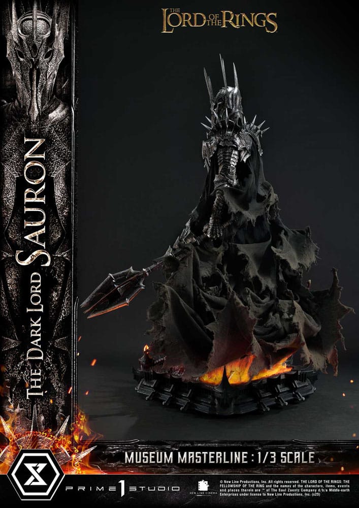 Lord of the Rings Museum Masterline Series Statue 1/3 The Dark Lord Sauron 117 cm 4582647121035