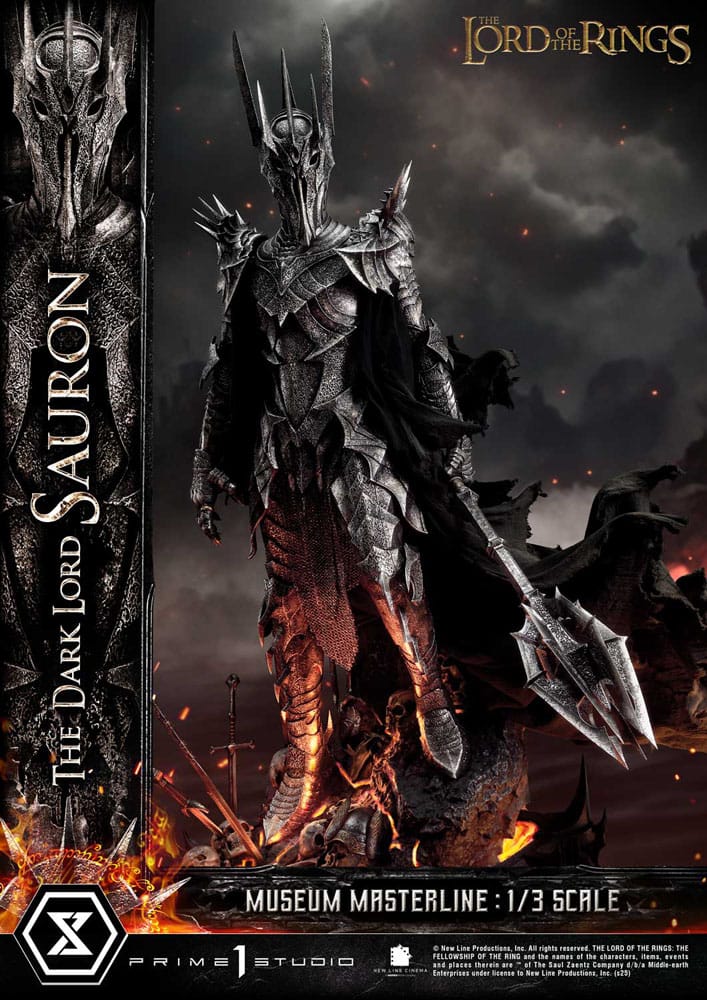 Lord of the Rings Museum Masterline Series Statue 1/3 The Dark Lord Sauron 117 cm 4582647121035