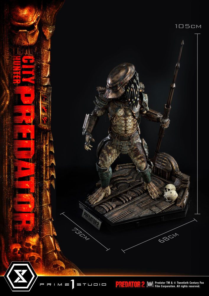 Predator 2 Museum Masterline Statue 1/3 City Hunter Predator 105 cm 4580708041346