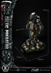 The Alien vs. Predator Museum Masterline Series Statue 1/3 Celtic Predator 95 cm 4580708048963