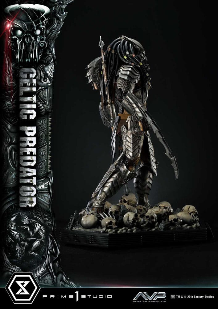 The Alien vs. Predator Museum Masterline Series Statue 1/3 Celtic Predator 95 cm 4580708048963