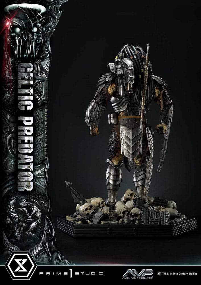 The Alien vs. Predator Museum Masterline Series Statue 1/3 Celtic Predator 95 cm 4580708048963