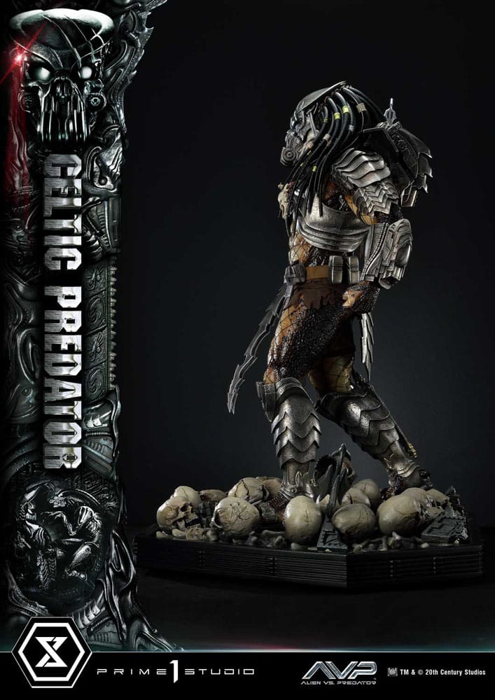 The Alien vs. Predator Museum Masterline Series Statue 1/3 Celtic Predator 95 cm 4580708048963